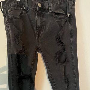 pacsun distressed/ripped jeans